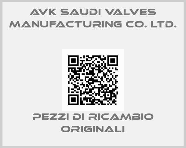 AVK Saudi Valves Manufacturing Co. Ltd.