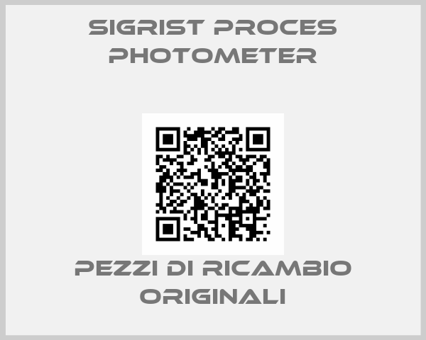 Sigrist Proces Photometer