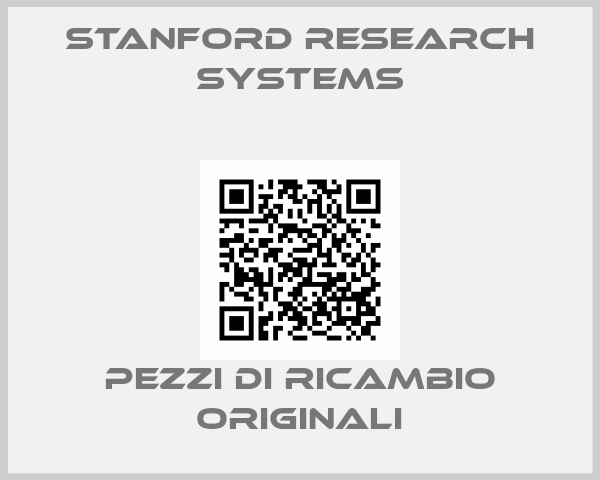 stanford research systems