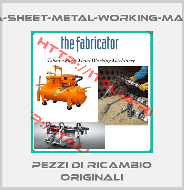 Tabama-sheet-metal-working-machinery