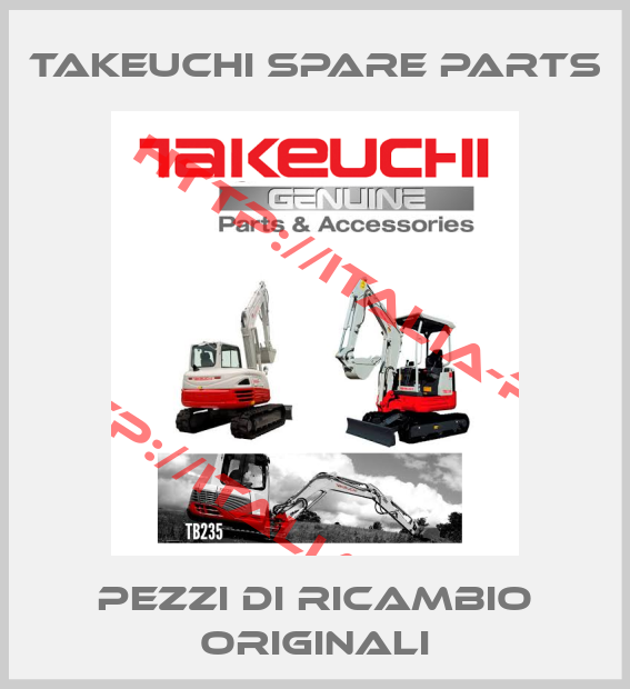Takeuchi Spare Parts