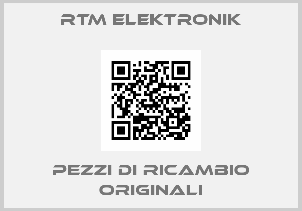 RTM Elektronik