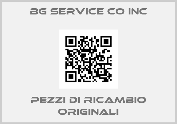 BG Service CO INC