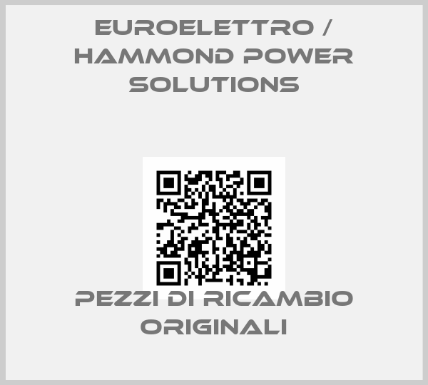Euroelettro / Hammond Power Solutions