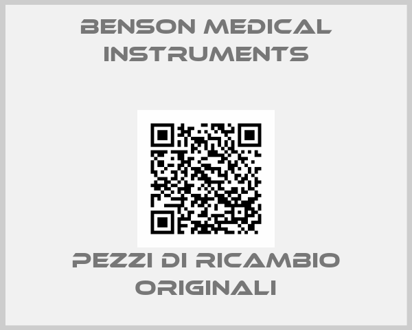 Benson Medical instruments