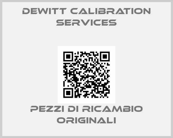 Dewitt Calibration Services