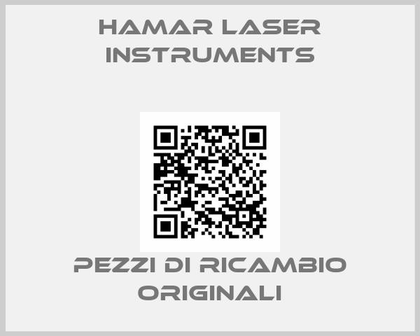 Hamar Laser instruments