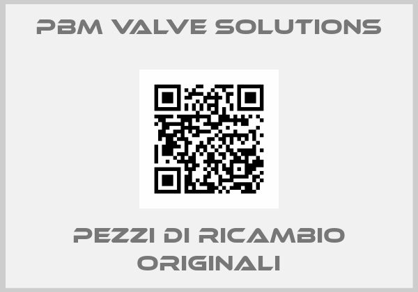 Pbm Valve Solutions