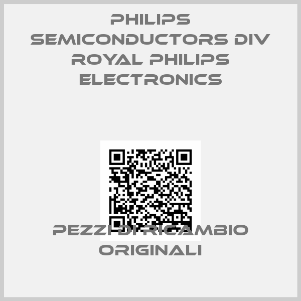 Philips Semiconductors Div Royal Philips Electronics