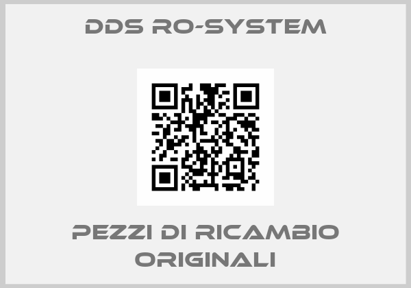 DDS RO-System