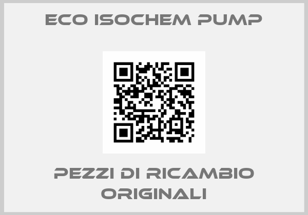 ECO Isochem pump