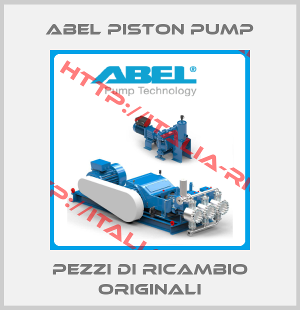 ABEL Piston pump