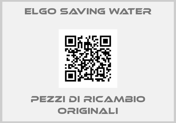 Elgo Saving Water