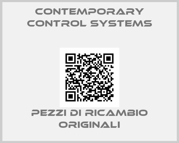 CONTEMPORARY CONTROL SYSTEMS