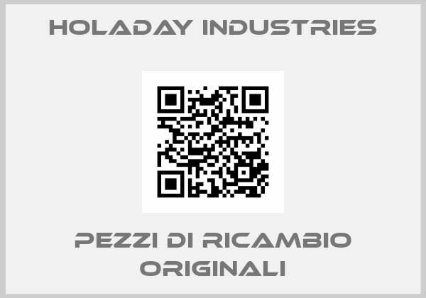 HOLADAY INDUSTRIES