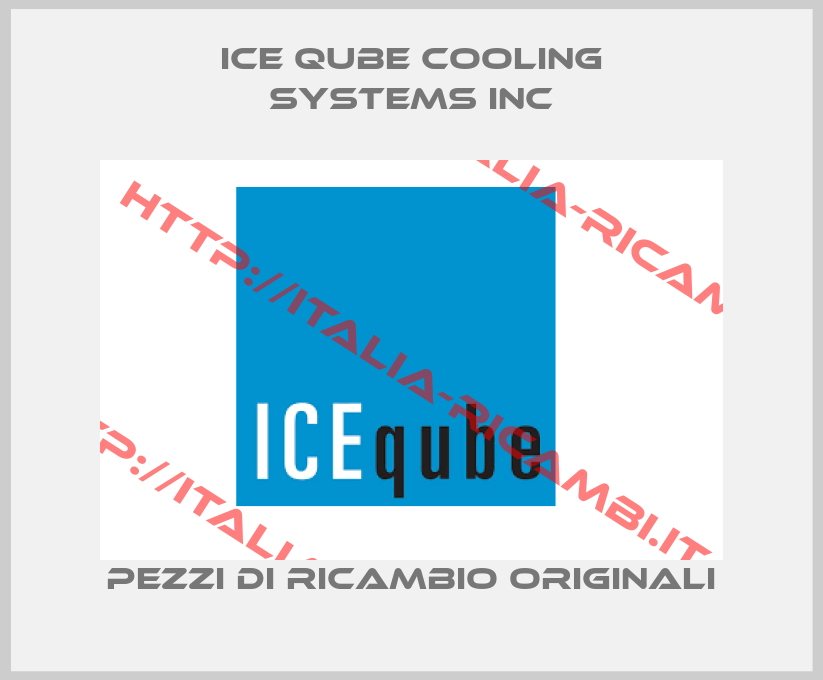 ICE QUBE COOLING SYSTEMS INC