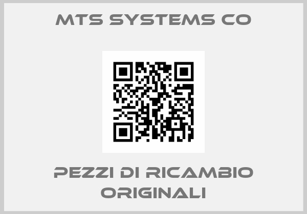 MTS SYSTEMS CO