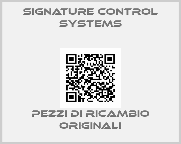 Signature Control Systems