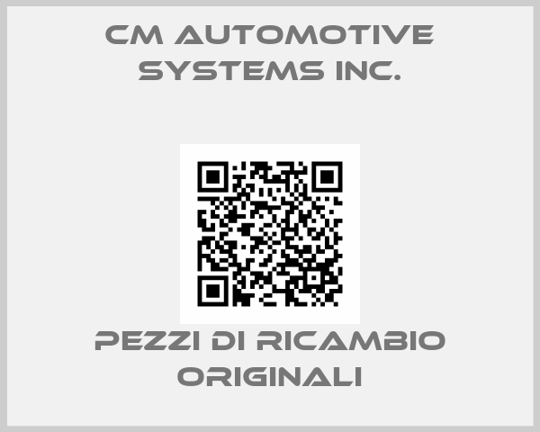 CM Automotive Systems Inc.