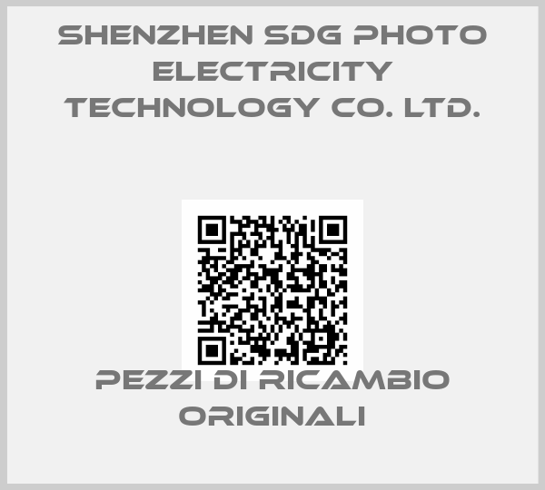 Shenzhen SDG Photo electricity Technology Co. Ltd.