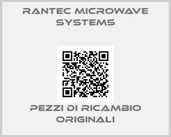 RANTEC MICROWAVE SYSTEMS