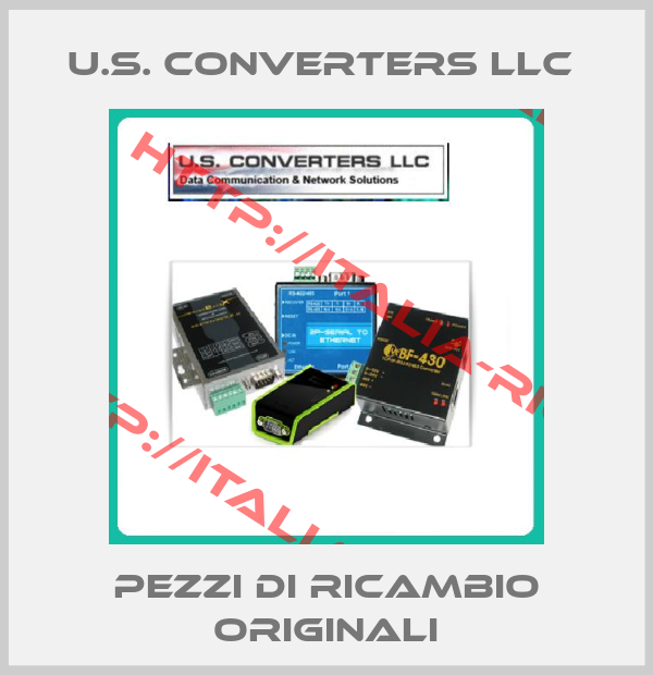U.S. CONVERTERS LLC 