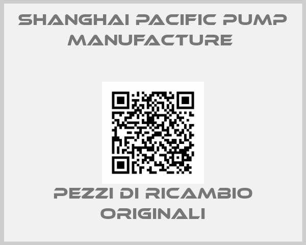 Shanghai Pacific Pump Manufacture 