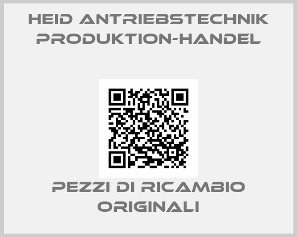 HEID Antriebstechnik Produktion-Handel