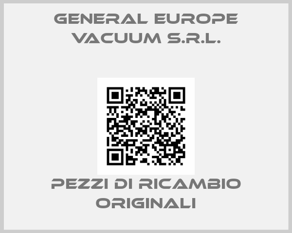 General Europe Vacuum S.r.l.