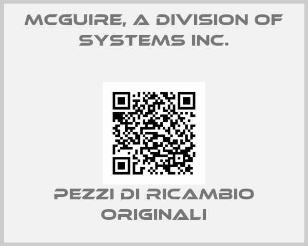 McGuire, a division of Systems Inc.