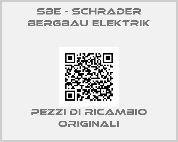 SBE - Schrader Bergbau Elektrik