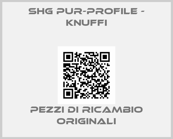 SHG Pur-profile - Knuffi