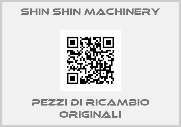 SHIN SHIN MACHINERY