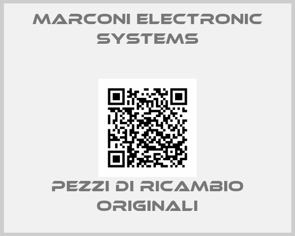 Marconi Electronic Systems