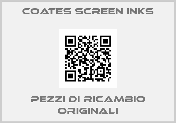 Coates Screen Inks