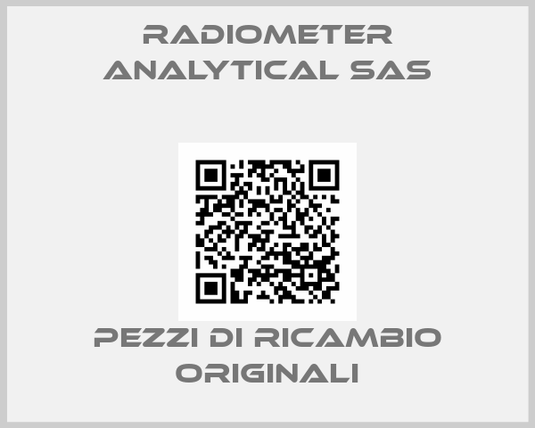 Radiometer Analytical SAS