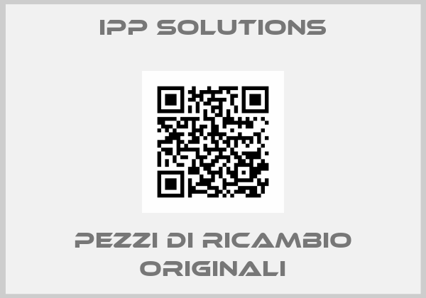 IPP SOLUTIONS