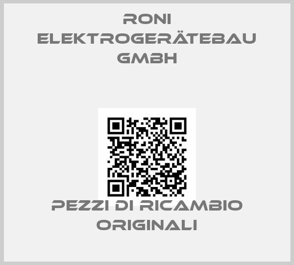 RONI Elektrogerätebau GmbH