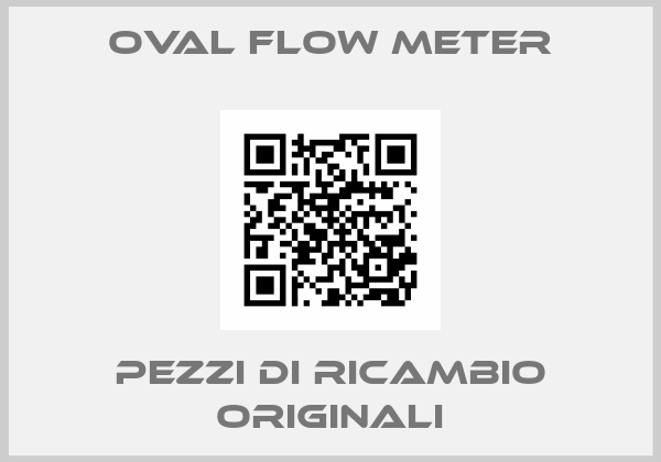 OVAL flow meter
