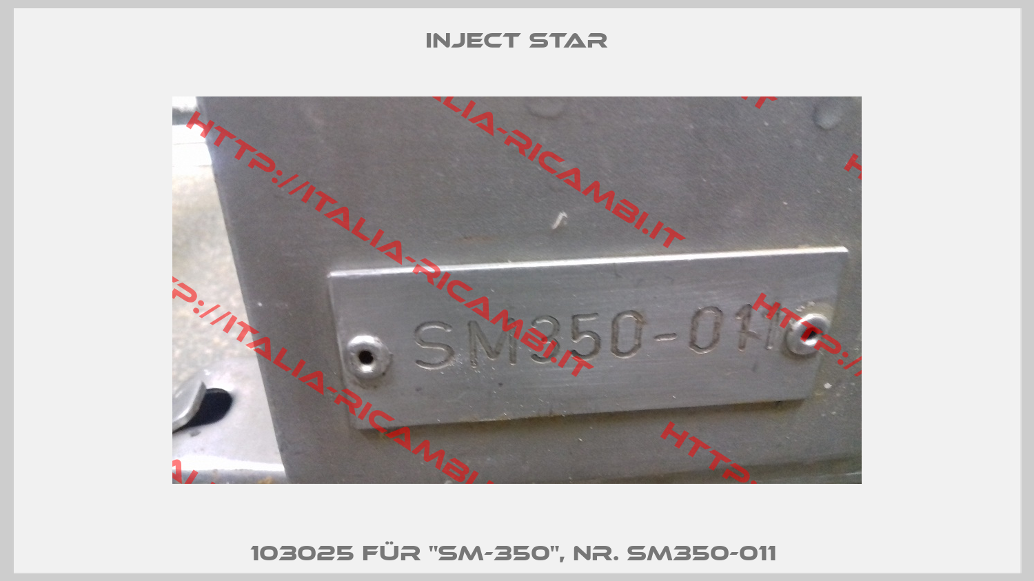 103025 für "SM-350", Nr. SM350-011 -0