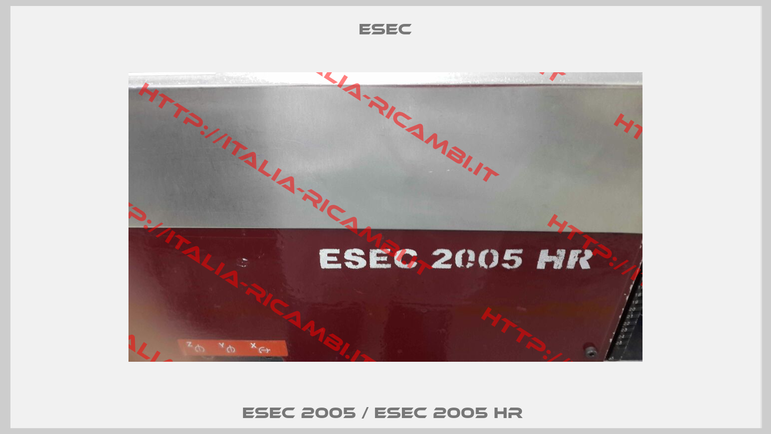 ESEC 2005 / ESEC 2005 HR -0