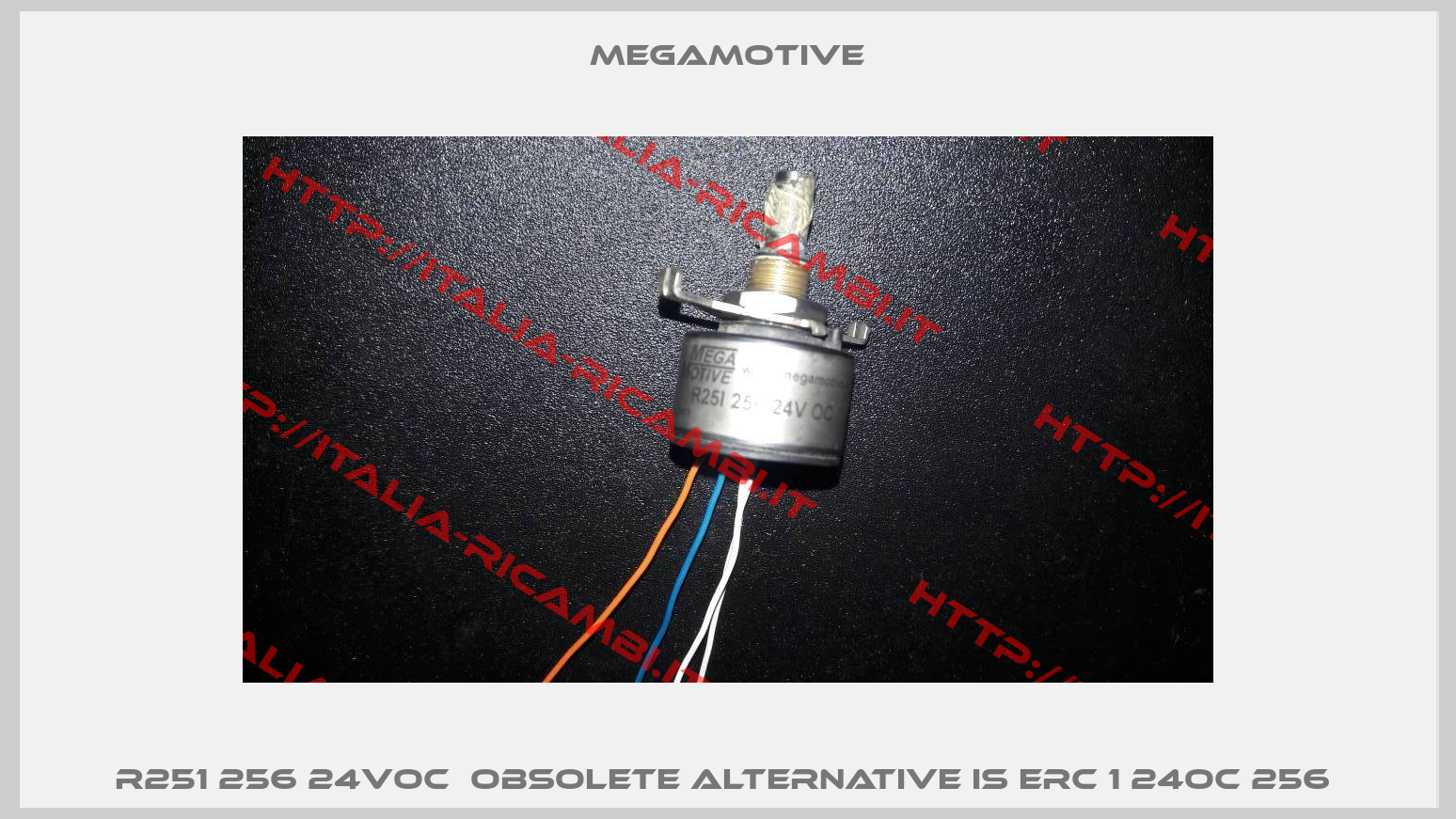R251 256 24VOC  Obsolete alternative is ERC 1 24OC 256 -3