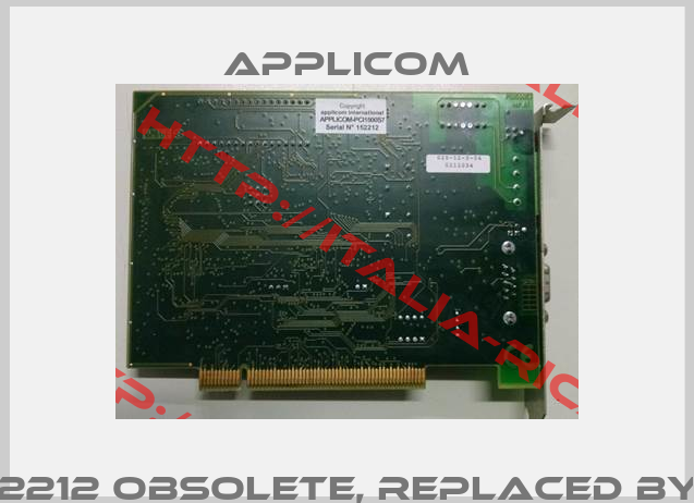 PCI1500S7, 152212 obsolete, replaced by PCU1500S7  -1