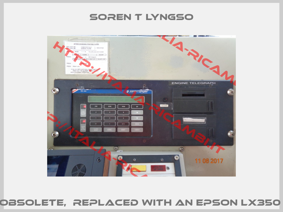 REC900  obsolete,  replaced with an EPSON LX350 Printer -1