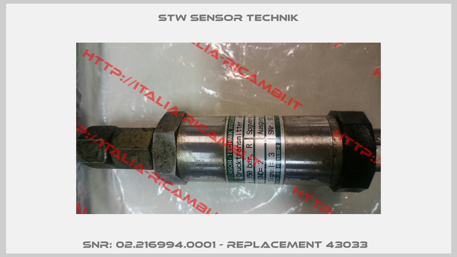 SNr: 02.216994.0001 - replacement 43033  -1