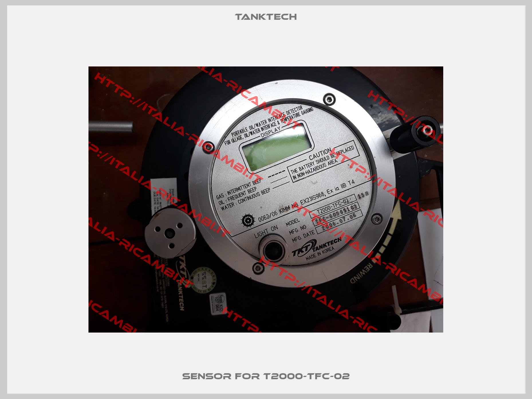Sensor for T2000-TFC-02-1