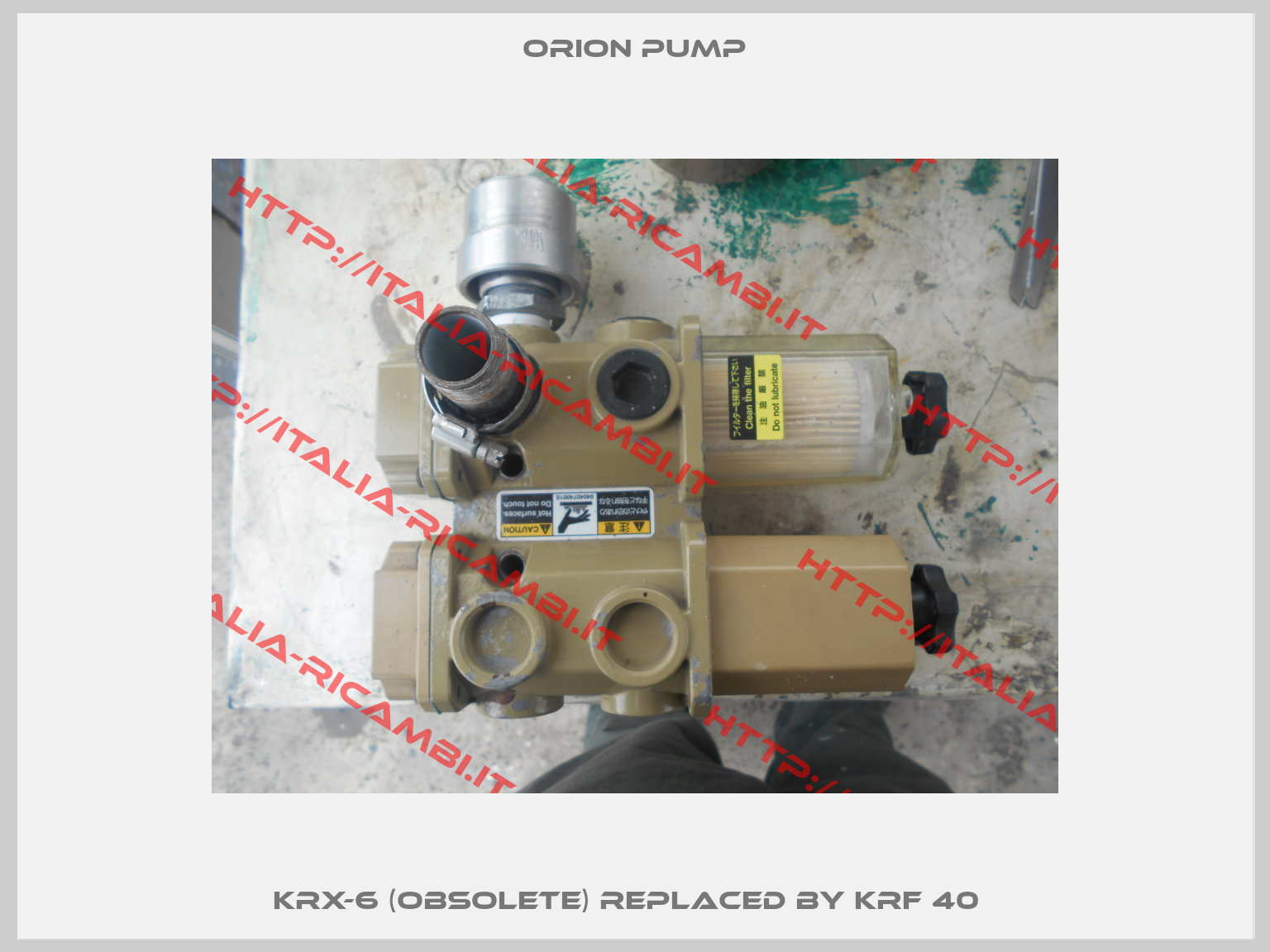KRX-6 (OBSOLETE) replaced by KRF 40  -1
