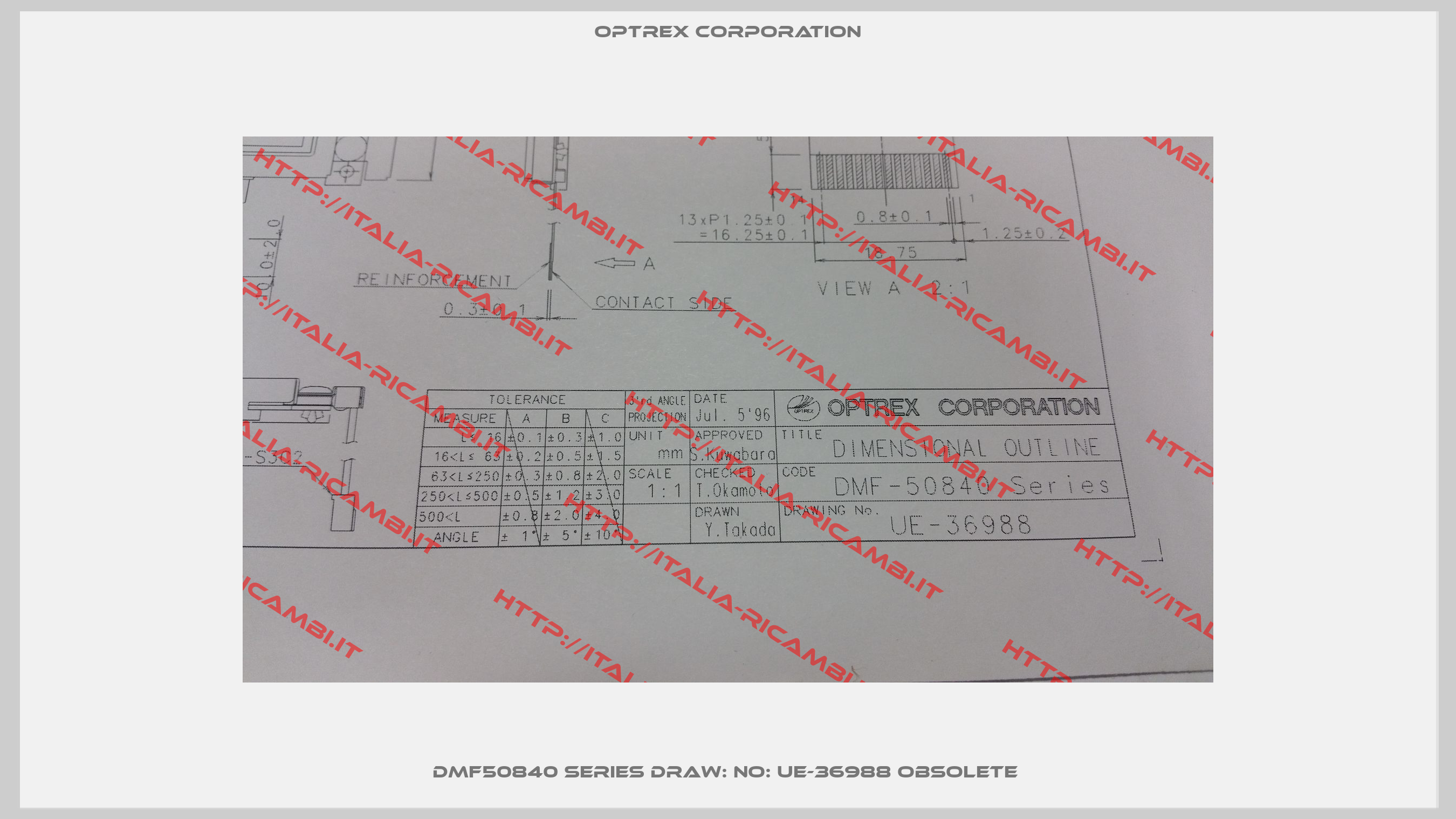 DMF50840 Series Draw: No: UE-36988 obsolete -0