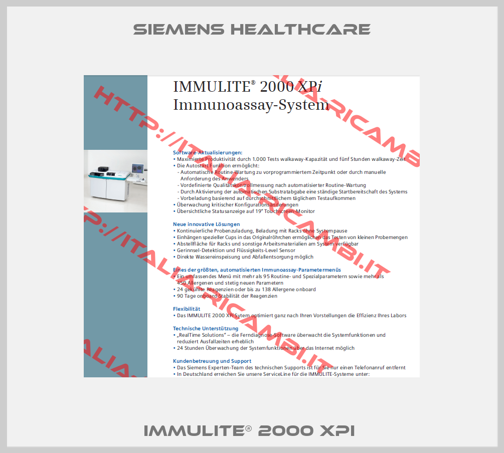 IMMULITE® 2000 XPi -1