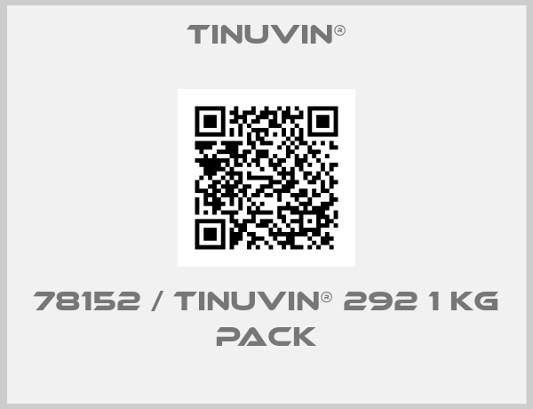 Tinuvin®-78152 / TINUVIN® 292 1 kg pack
